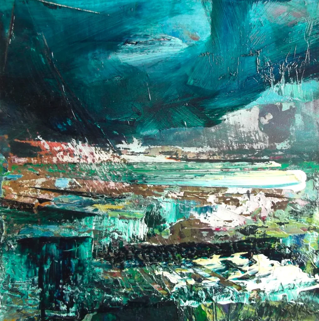 Fiona Matheson - Brooding Sky, Mill