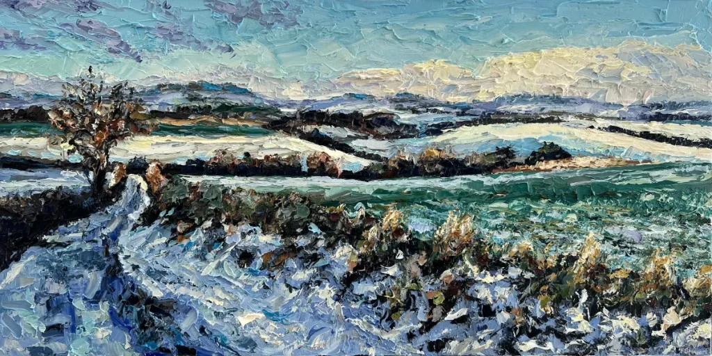 Fraser Stewart - Above Newmill of Ethie, Lunan Bay