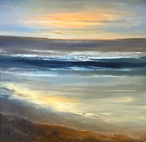 Paula Wharton - Evening Light. Mill